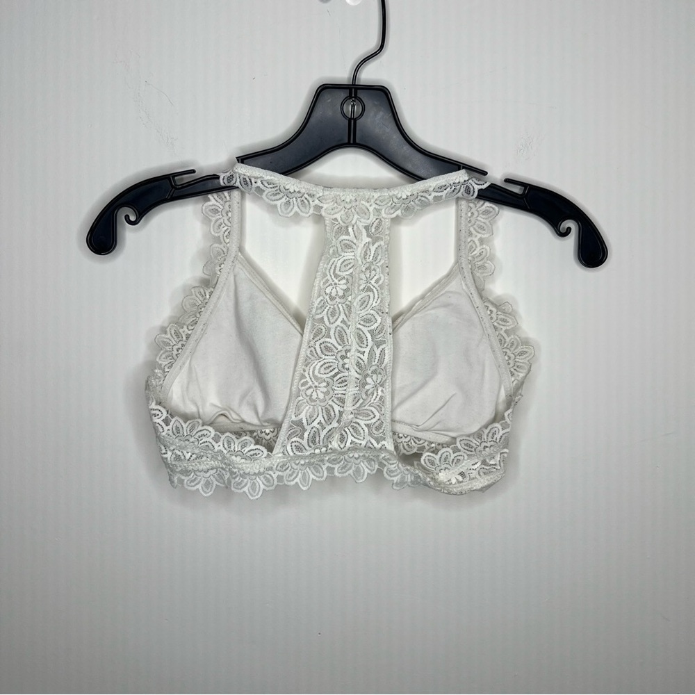 AE Aerie Lace Racerback Bralettes Size Small - Picture 11 of 11
